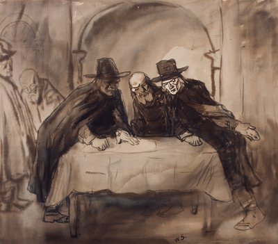 A Conspiracy, c.1905 by William Strang